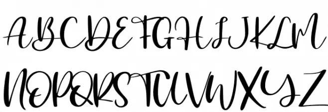 Effingham - Personal Use Polices MAJUSCULES