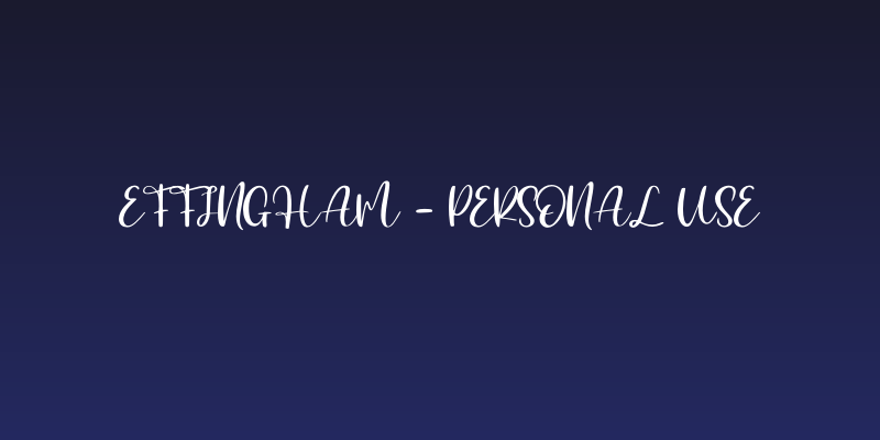 Effingham - Personal Use Social Header