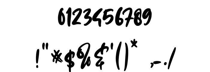 Effingham Font OTHER CHARS