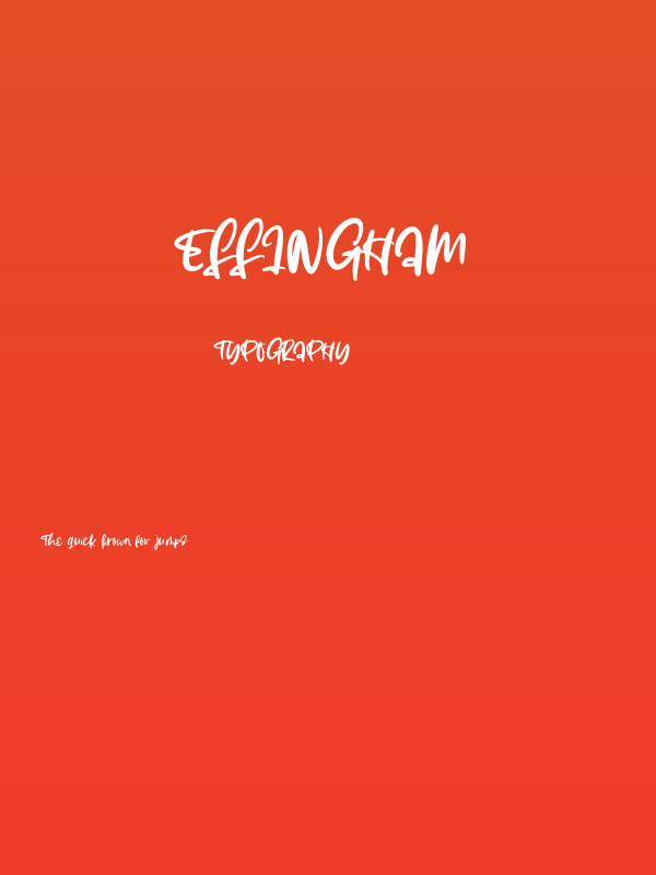 Effingham Poster