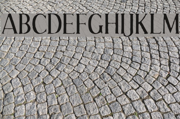 Effloresce Antique Font examples