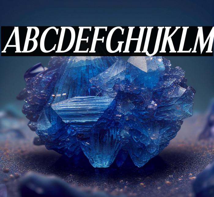 Effloresce-BoldItalic Example 2