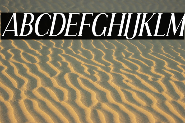 Effloresce-Italic Example 3