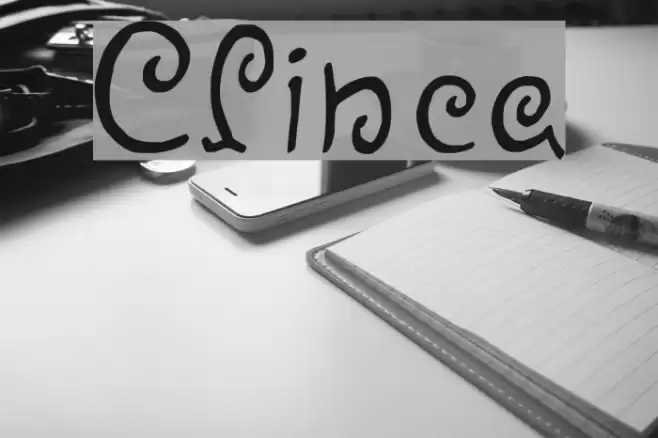 Efinea Font examples