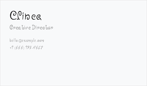 Efinea Business Card