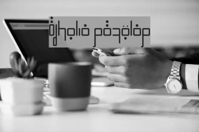 Efkolia Regular Font examples