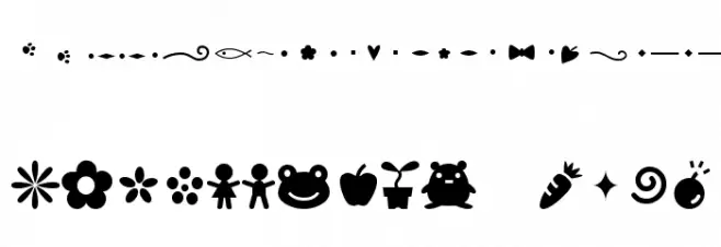 Efon Font OTHER CHARS