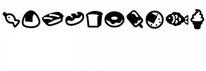 Efoodde Font OTHER CHARS