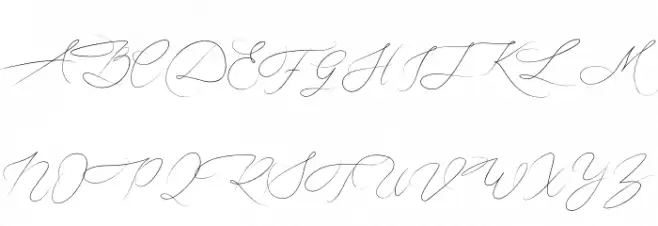 EfothyroScript 字体 大写