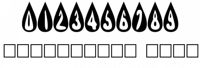 efBURNER Font OTHER CHARS