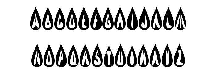 efBURNER Font LOWERCASE