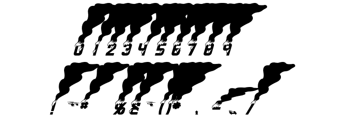efEMERGENCY CALL 119 Font OTHER CHARS