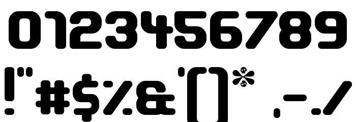 effortless Font OTHER CHARS