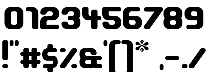 effortless Font OTHER CHARS