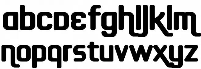 effortless 字体 大写