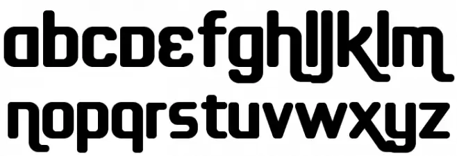 effortless Шрифта ВЕРХНИЙ
