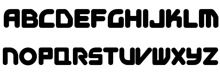efourpro Font LOWERCASE