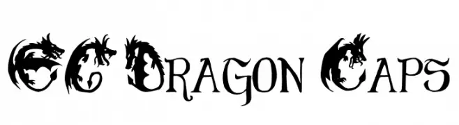 EG Dragon Caps  नि: शुल्क फ़ॉन्ट्स डाउनलोड
