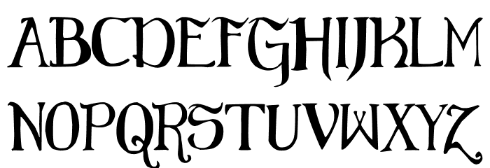 EG Dragon Caps Font LOWERCASE