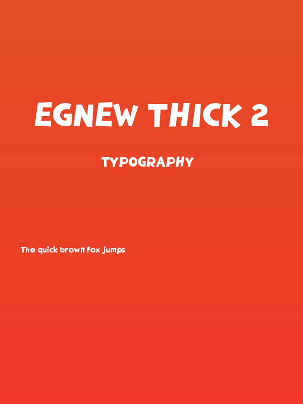 EgNew Thick 2 Poster