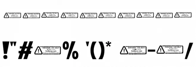 Egg Dino PERSONAL USE ONLY! फ़ॉन्ट अन्य घर का काम