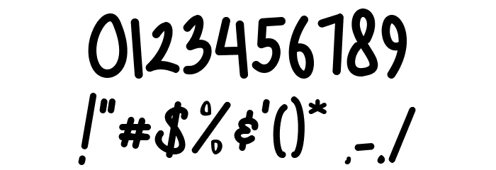 Egg Hunter Font OTHER CHARS