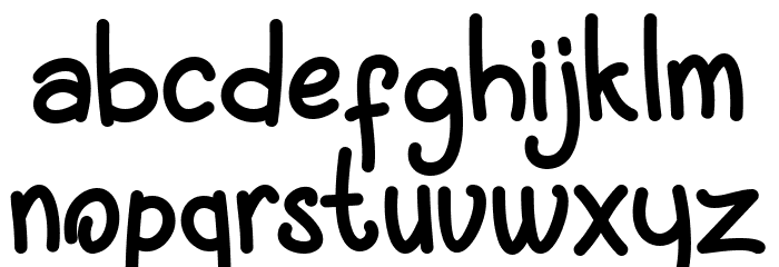 Egg Hunter Font LOWERCASE