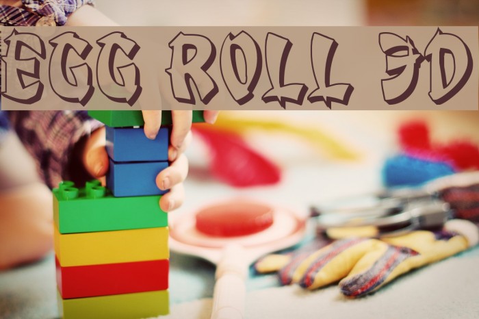 Egg Roll 3D Example 3