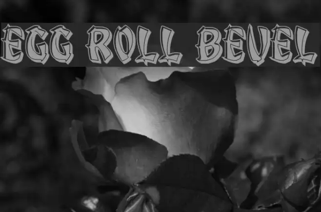 Egg Roll Bevel Example 1