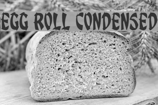 Egg Roll Condensed Example 2