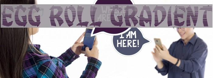 Egg Roll Gradient Font examples
