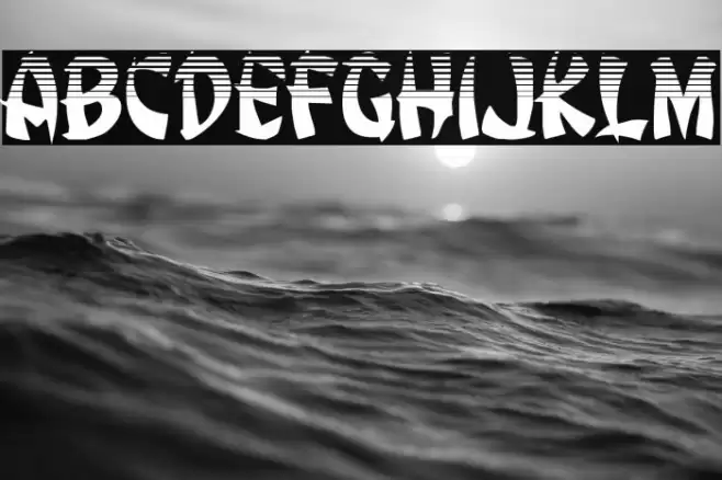 Egg Roll Halftone Font examples