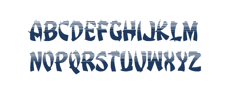 Egg Roll Halftone Lowercase