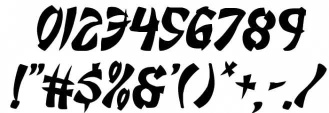 Egg Roll Italic Font OTHER CHARS
