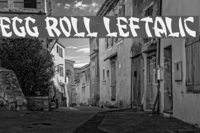 Egg Roll Leftalic Example 3