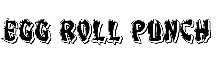 Egg Roll Punch  免费字体下载