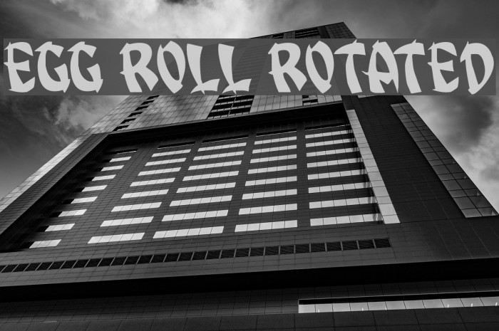 Egg Roll Rotated Example 2