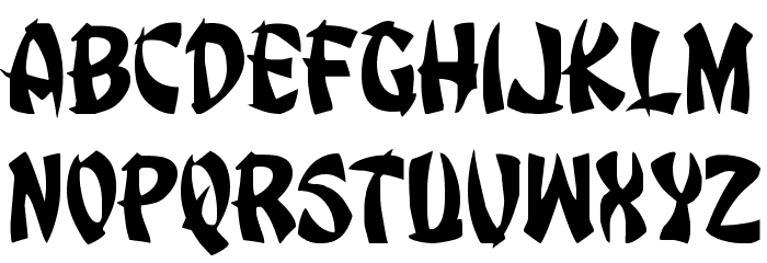 Egg Roll Font LOWERCASE