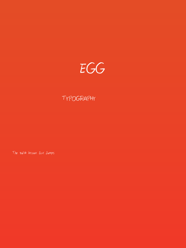 Egg Poster