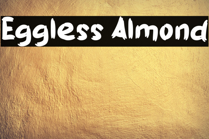 Eggless Almond Example 1