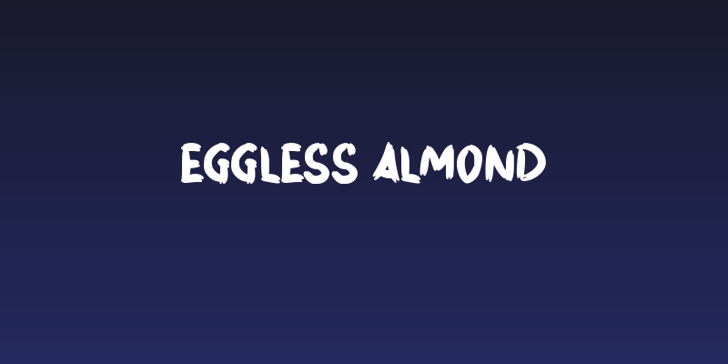 Eggless Almond Social Header