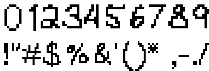 Eggmode Font OTHER CHARS