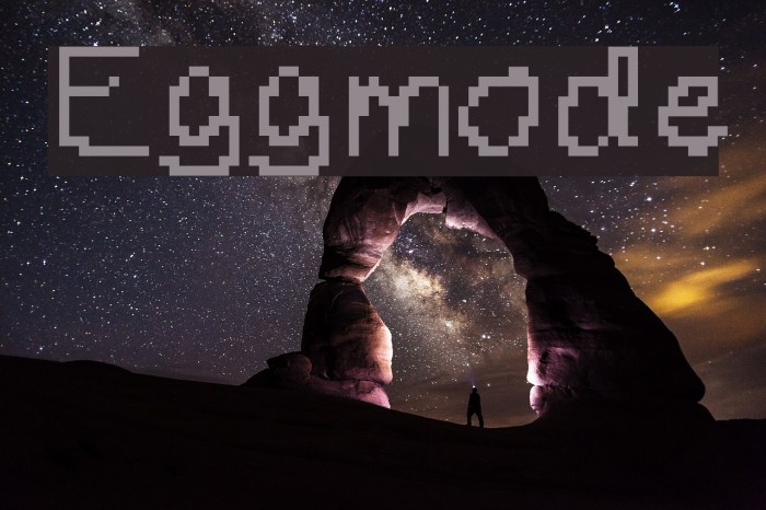 Eggmode Font examples