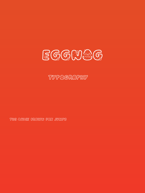Eggnog Poster