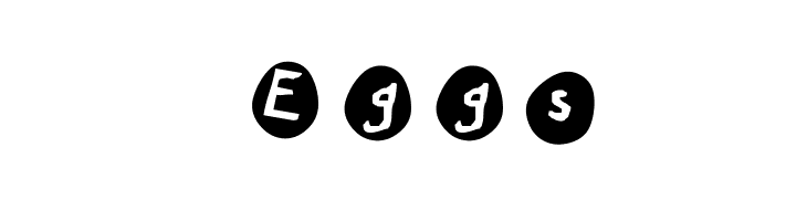 Eggs Font