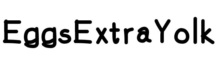 EggsExtraYolk  Frei Schriftart Herunterladen
