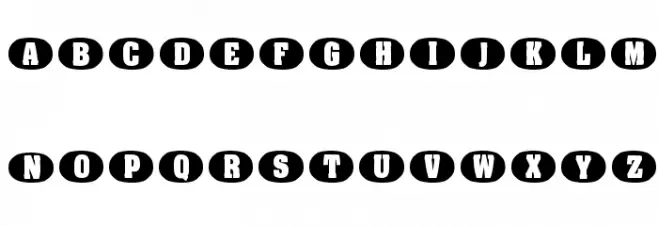 EggsOne Schriftart Groß