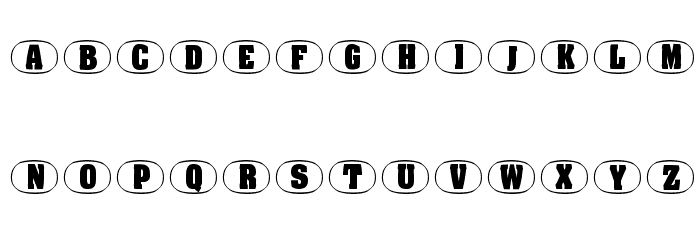 EggsOne Font LOWERCASE