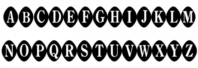 EggsTwo Шрифта ВЕРХНИЙ