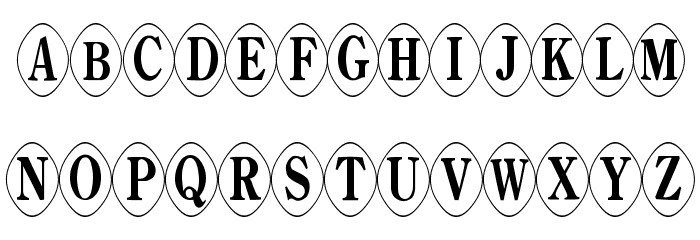 EggsTwo Font LOWERCASE